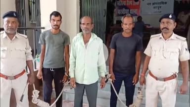 बरबीघा: बरबीघा पुलिस ने ज़मीन विवाद में पनयपुर गांव से 3 सगे भाइयों को किया गिरफ्तार, भेजा जेल