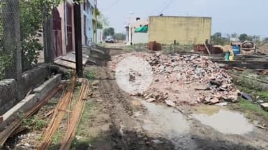 बीना: राजीव गांधी वार्ड में सड़क निर्माण न होने पर लोगों ने दी सत्याग्रह की चेतावनी