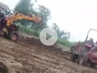 हसनपुर: हसनपुर क्षेत्र में मशीन से खनन करते खनन माफिया का वीडियो हुआ वायरल, पुलिस मामले की जांच में जुटी