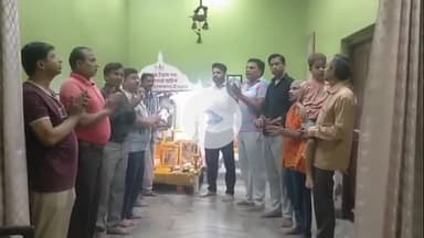 हसनपुर: हसनपुर में श्री राम सेवा समिति के तत्वाधान में श्री हनुमान चालीसा पाठ का आयोजन हुआ