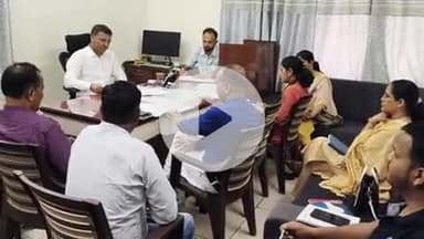 अनूपगढ़: अंतर्राष्ट्रीय योग दिवस के अवसर पर अनूपगढ़ के उपखण्ड कार्यालय में हुई बैठक का आयोजन