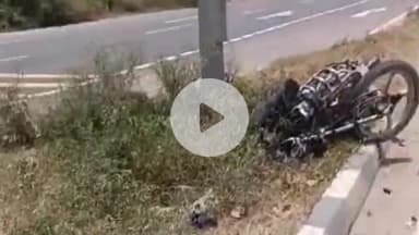 साहेबपुर कमाल: हीराटोल के पास NH पर बाइक, टेंपो और कार की टक्कर में एक व्यक्ति की मौत