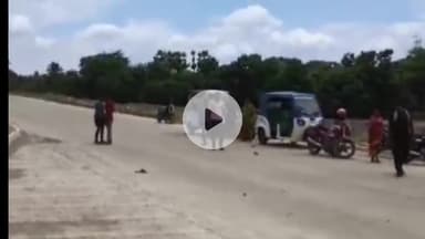 कहलगांव: रामपुर लालूकित्ता के पास हाइवा की टक्कर से बाइक सवार दो लोगों की मौत, चालक गंभीर घायल