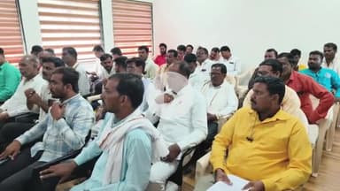 अंबड: जलसमाधी आंदोलनानंतर अंबड तहसील कार्यालयात आज तहसीलदार यांचे उपस्थितीत शेतकऱ्यांची बैठक संपन्न