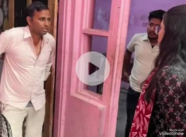 उच्चैन: उच्चैन कस्बे में एसडीएम भारती गुप्ता ने किया और चक का निरीक्षण