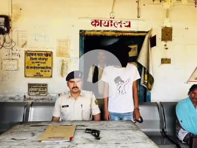 उदवंत नगर: सखुआ से पुलिस ने अवैध हथियार के साथ एक युवक को किया गिरफ्तार