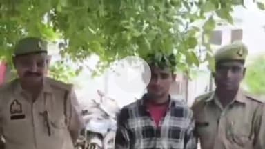 अमरोहा: डिडौली थाना पुलिस ने अवैध हथियार लहराने के मामले में फरार अभियुक्त को किया गिरफ्तार