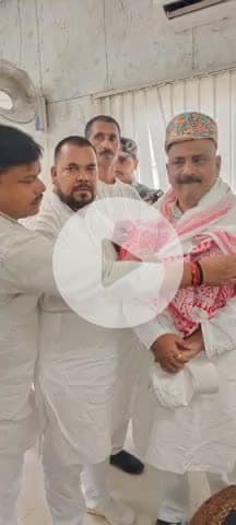 जनता दल यूनाइटेड के कार्यकारी राष्ट्रीय अध्यक्ष सह राज्यसभा सांसद श्री संजय झा  के पटना स्थित आवास पर बक्सर जिला की सीटों पर चर्चा करते हुए ✅✅