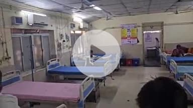 लाडपुरा: एमबीएस अस्पताल के इमरजेंसी वार्ड में एसी बंद होने से मरीज और चिकित्सा कर्मचारी गर्मी में परेशान