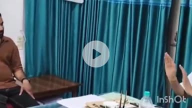 हुज़ूर: रीवा: युवा समाजसेवी अविराज ने अधीक्षण अभियंता से मिलकर शहर में हो रही बिजली कटौती पर बात की