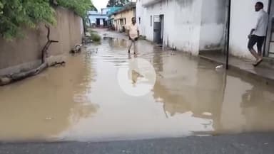 हज़ारीबाग: भारी बारिश से हज़ारीबाग़ के कई क्षेत्र जलमग्न, दो दिनों से हो रही है बारिश