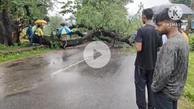 राहे: मानसून की पहली बारिश से राहे प्रखंड में आई आफत