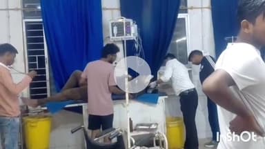 जमुई: खैरमा के पास सड़क दुर्घटना में बाइक सवार दो युवक घायल, सदर अस्पताल में कराया गया भर्ती