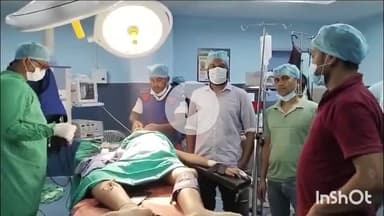 आरा: आरा सदर अस्पताल में हाई वोल्टेज करंट की चपेट में आने से घायल बच्चे का एक माह बाद सफल ऑपरेशन हुआ