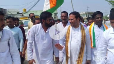 पवई: संगठन सर्जन अभियान को लेकर कांग्रेस पर्यवेक्षक गुनोर पहुंचे, स्वागत किया गया