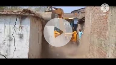 खुरई: नगरपालिका ने शहर के जर्जर मकानों को गिराने का काम शुरू किया, बारिश से पहले सभी मकान गिराए जाएंगे