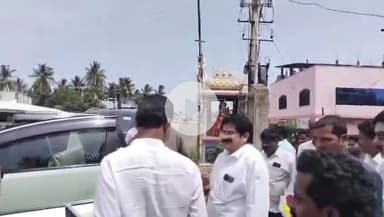 బిజెపి ఎంపీ పురందేశ్వరికి ఘనంగా స్వాగతం పలికిన అనపర్తి ఎమ్మెల్యే నల్లమిల్లి