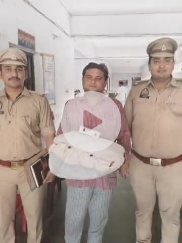 कानपुर: नौबस्ता पुलिस ने एक शातिर गाजा तस्कर को किया गिरफ्तार