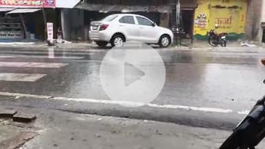 जयसिंहपुर: पीढ़ी सहित कुछ हिस्सों में तेज झमाझम बारिश के चलते लोगों को गर्मी से मिली राहत