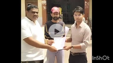 धार: धार शहर: वार्ड 14 की समस्याओं को लेकर पार्षद प्रतिनिधि लियाकत पटेल ने नगर पालिका सीएमओ को ज्ञापन सौंपा