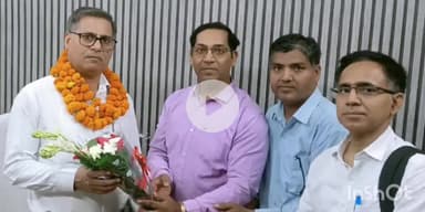 बागपत: अटेवा बागपत ने नवागत डीआईओएस बागपत राघवेंद्र का माला पहनाकर और बुके देकर किया स्वागत