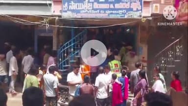 మరిపెడ: మరిపెడ మున్సిపల్ కేంద్రంలో అక్రమ నిర్మాణాల కూల్చివేత, మున్సిపల్ సిబ్బంది, ఇంటి యజమానుల మధ్య వాగ్వాదం