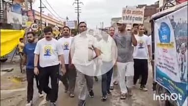 बलरामपुर: जिला आयुर्वेदिक एवं यूनानी कार्यालय से निकाली गई योग जागरूकता रैली, आयुष विभाग के लोगों ने रैली में लिया भाग