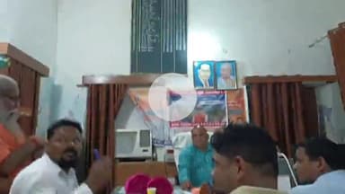 गर्रा मोक्ष धाम का कांटा बिजली कनेक्शन नागा साधु मिले अधिशासी अभियंता से हुई वार्तालाप