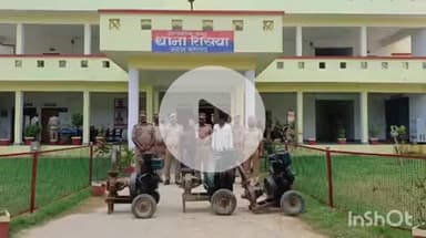 नानपारा: रिसिया पुलिस ने 3 चोरी के पंपिंग सेट मशीन के साथ 2 अभियुक्तों को किया गिरफ्तार