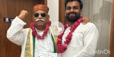 बागपत: भाकियू (भानू) के राष्ट्रीय अध्यक्ष ठाकुर भानु प्रताप सिंह ने बली के रतन सिंह गुर्जर को जिलाध्यक्ष पद पर नियुक्त किया