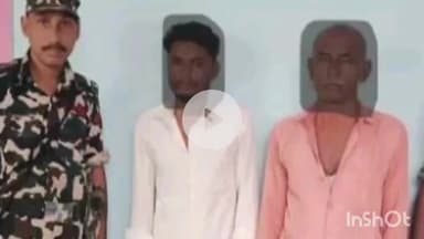 मुंगेर: कासिम बाजार थाना पुलिस ने 61 लीटर देसी महुआ शराब के साथ दो अभियुक्तों को किया गिरफ्तार