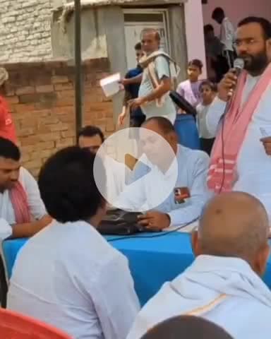 बिल्हौर: बिल्हौर के चौबेपुर स्थित सुनौड़ा गांव में PDA चौपाल का आयोजन