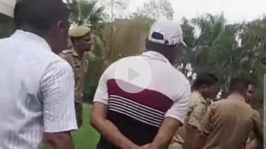 शाहजहांपुर: अजीजगंज स्थित वृंदावन गार्डन कॉलोनी में क्लब को लेकर बढ़ा विवाद