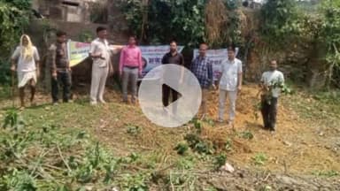 सिहावल: जल गंगा संवर्धन अभियान के तहत सीधी जिले में जल स्रोतों की साफ़-सफ़ाई की गई