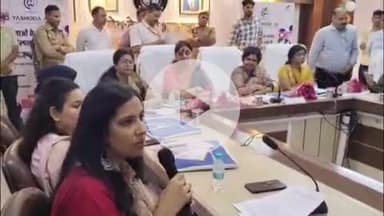 फिरोज़ाबाद: राष्ट्रीय महिला आयोग की अध्यक्षा समेत महिला आयोग की टीम फ़िरोज़ाबाद जिला मुख्यालय पहुंची