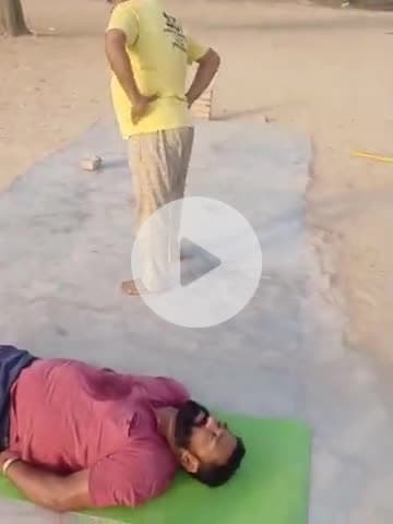 अनूपगढ़: सरकार के निर्देशानुसार अनूपगढ़ के गांव कामरानिया में योग प्रशिक्षण शिविर का आयोजन किया गया