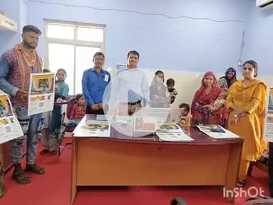 श्योपुर: सीएमएचओ कार्यालय में क्लबफुट फॉलोअप व जागरूकता कार्यक्रम आयोजित, 4 बच्चों का परीक्षण