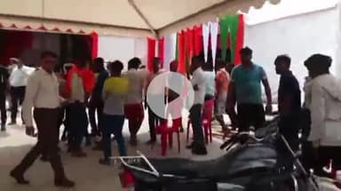 सहजनवा: गोरखपुर लिंक एक्सप्रेस-वे के उद्घाटन से पहले जिले के आला अधिकारियों ने भगवानपुर में कार्यक्रम स्थल का जायजा लिया