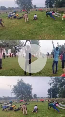 हनुमान शाखा चिंदलिखगहरवार द्वारा आज दिनांक 19 जून को देवेंद्र बहादुर सिंह के नेतृत्व में योग दिवस सप्ताह*