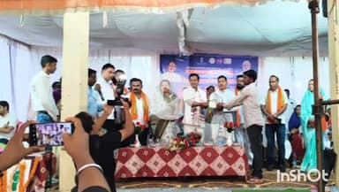 उदयपुर धरमजयगढ़: धरती आबा जनजातीय ग्राम उत्कर्ष अभियान के अंतर्गत ग्राम आमापाली में शिविर का हुआ आयोजन