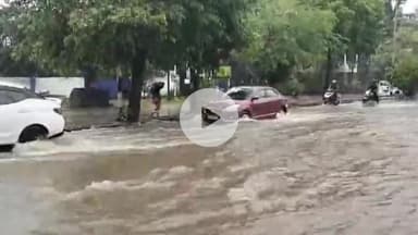 कांके: रांची में मूसलाधार बारिश से जनजीवन अस्त-व्यस्त, कई इलाकों में जलजमाव