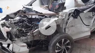 बलिया: डंडारी ढाला के पास बलिया NH-31 पर तेज रफ्तार वाहन और ट्रक की टक्कर में 1 की मौत, 2 घायल