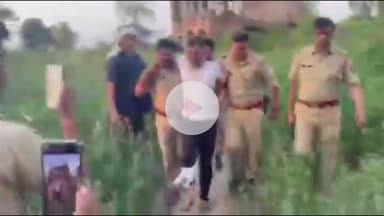 बड़ौत: डाक बंगला छपरौली से हत्या के मामले में वांछित ₹25,000 का इनामी मुरादनगर निवासी आरोपी मुठभेड़ में घायलावस्था में गिरफ्तार