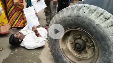 छावनी मार्ग पर टीन शेड हटाने को लेकर हंगामा, नगर निगम की कार्रवाई रुकी