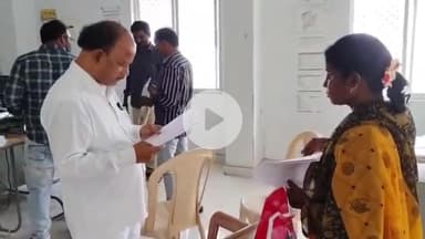 కనిగిరి: పట్టణంలోని ఒకటవ సచివాలయాన్ని ఆకస్మికంగా తనిఖీ చేసిన కనిగిరి మున్సిపల్ చైర్మన్ అబ్దుల్ గఫార్