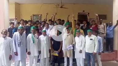 धनौरा: बछरायूं के गांव भगवानपुर भूड़ में चल रहा जमीनी विवाद, भाकियू टिकैत ने एसडीएम को सौंपा ज्ञापन