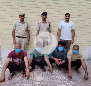 बहादुरगढ़: सीआईए झज्जर पुलिस टीम ने गाड़ियों से तेल चोरी करने के मामले में पांच आरोपियों को किया गिरफ्तार