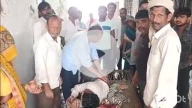 धौलपुर: छज्जा ढहने से मलबे में दबा व्यक्ति, गंभीर रूप से घायल