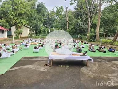 जगदलपुर: जगदलपुर में वन एवं जलवायु परिवर्तन विभाग ने मनाया अंतर्राष्ट्रीय योग दिवस
