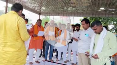 बिक्रम: बिक्रम के शहीद चौक पर विकसित भारत संकल्प यात्रा के तहत संकल्प सभा का आयोजन